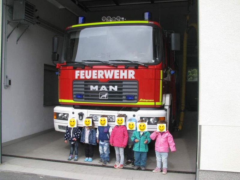 Ein Besuch bei der Feuerwehr Ein Besuch bei der Feuerwehr